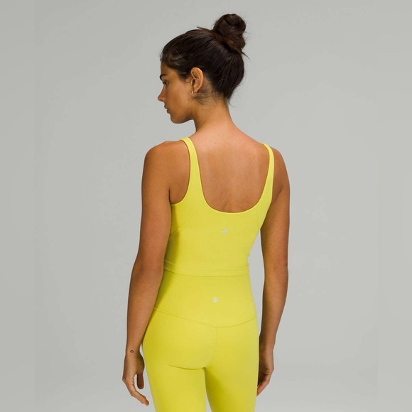 Lululemon Align Tank Top, Yellow Serpentine - 4 - Picture 3 of 7